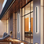 Modern LED Wall Light Sleek Black Aluminum 150cm IP67 Waterproof Indoor Outdoor — Image 14