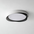 Modern LED Ceiling Light Fixture White Metal Minimalist Design — Image 24