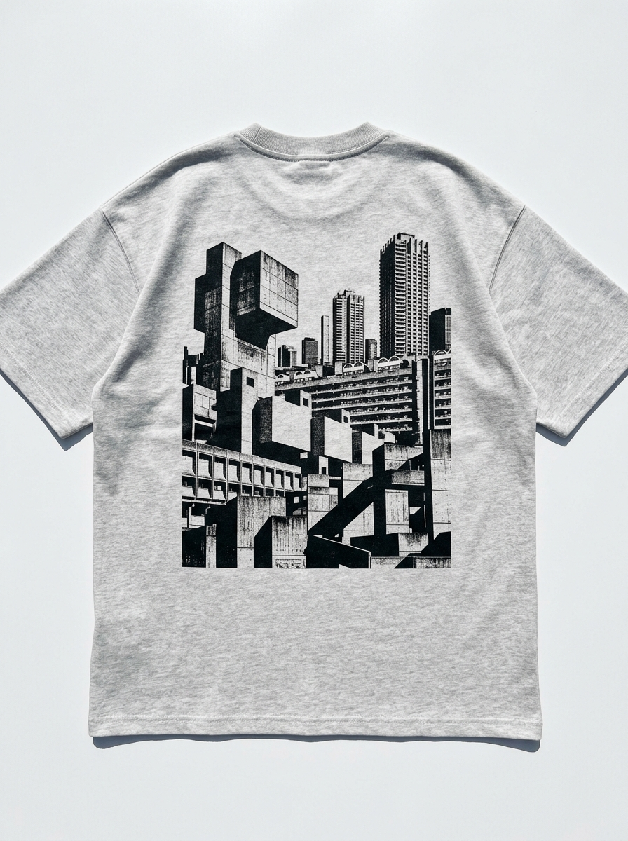 Concrete Dreams Oversized T-Shirt - Back view