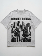 Concrete Dreams Oversized T-Shirt - Front view