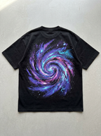 Cosmic Drift Oversized T-Shirt - Back view