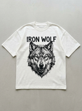 Iron Wolf Oversized T-Shirt - Front view
