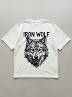 Iron Wolf Oversized T-Shirt - Front view