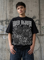 Void Bloom Oversized T-Shirt - Worn